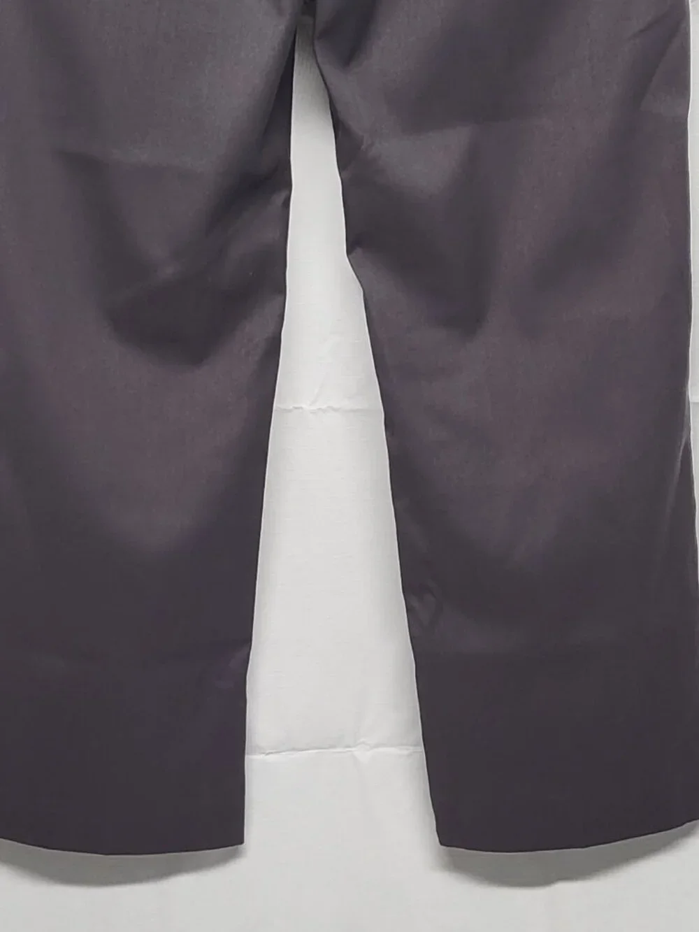 Axis Mens Dress Pants 32 X 30 Straight Leg Straight Gray Polyester Rayon Spandex